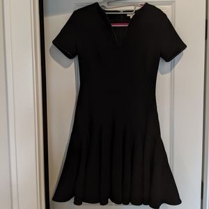 Shoshanna Black Pleated Dress